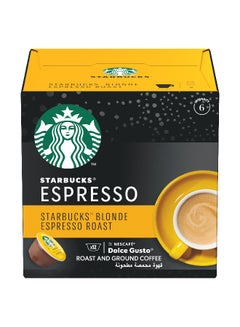 Buy Dulce Gusto Blonde Espresso Roast 66grams in UAE