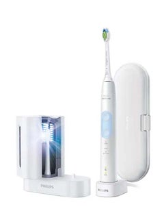 اشتري Sonicare Protective Clean 5100 With UV Sanitizer With 2 Year Warranty White في الامارات