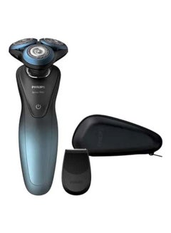 Buy Series 7000 Wet And Dry Electric Shaver Black/Blue in Egypt