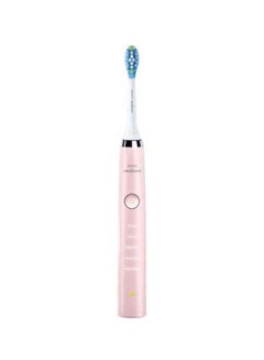 Buy Diamond Clean Electric Toothbrush Kit Pink/White in UAE