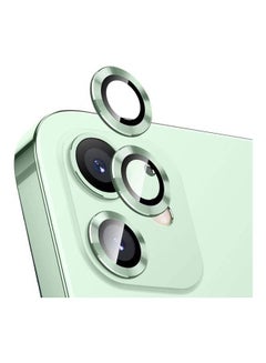 اشتري Camera Lens Protector For Apple iPhone 12 6.1-Inch Light Green في الامارات