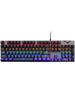 Buy Wired 104-Key RGB Backlit Keyboard in Saudi Arabia