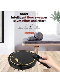 Buy 3-In-1 Robot Vacuum Cleaner Sweeping With Water Tank 15.0 W BPCleaner001 Black in UAE