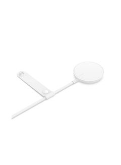 Buy MagSafe Charger, Magnetic Wireless Phone Charging Pad (For iPhone 14, 13 and 12 Series and Other MagSafe Enabled Devices, Power Adaptor Not Included) white in UAE