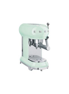 Buy 50's Retro Style Aesthetic Espresso Coffee Machine 0 L 1350 W ECF01PGUK/AU Pastel Green in Saudi Arabia