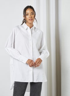 Buy Long Sleeve Shirt White in UAE