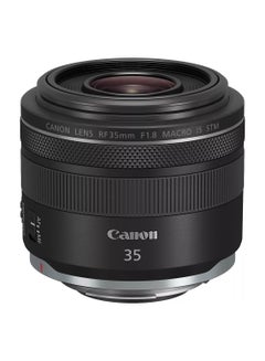 Buy RF 35mm F1.8 IS Macro STM Lens، Enthusiast Level، Hybrid IS، STM Focusing، Great for Street، Travel & Macro Black in UAE