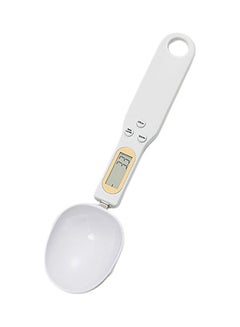 Buy 500g-0.1g Coffee Tea Digital Electronic Weighing Measuring Spoon White 19 x 6 x 6cm in Saudi Arabia