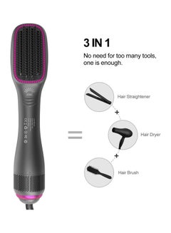 Buy Professional Steam And Infrared Hair Dryer Grey 12.5x2.3inch in UAE