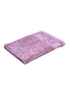 Buy Border Bath Towel Elder Berry 50 x 100cm in UAE