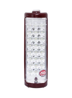 Buy Attractive Rechargeable LED Emergency Lantern Dark Red 12x8x25cm in UAE