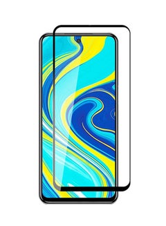 Buy 21D Full Tempered Glass Screen Protector For Oppo A92 Black/Clear in UAE