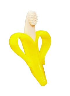 Buy 2 Count Baby Banana Infant Training Toothbrush And Teether in Saudi Arabia