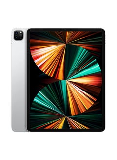اشتري iPad Pro 2021 (5th Generation) 12.9-inch M1 Chip 1TB Wi-Fi Silver with Facetime - International Version في الامارات