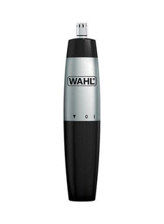 Buy Battery Operated Nose And Ear Hair Trimmer Silver/Black 150grams in Saudi Arabia