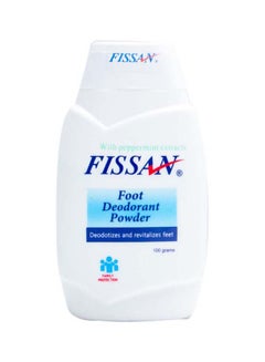 Buy Foot Deodorant Powder White 100grams in Saudi Arabia