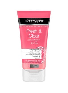 Buy Fresh And Clear Daily Exfoliator With Pink Grapefruit 150ml in UAE