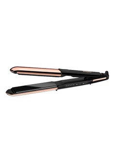 Buy Straightener, 25mm Titanium Plates For Efficient Styling, 5 Temperature Settings For Versatility With Fast Heat-up Time, Lightweight And Ergonomic Design With Shiny Results, ST482SDE Black/Rose Gold in Saudi Arabia