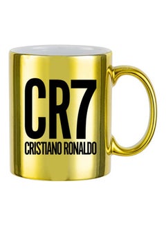 Buy Cr7 Cristiano Ronaldo Mug Gold in Saudi Arabia