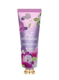 Buy Just Romance Hand Cream Purple 50ml in UAE