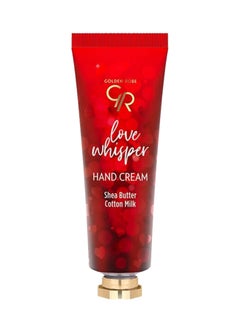 Buy Love Whisper Hand Cream Red 50ml in UAE