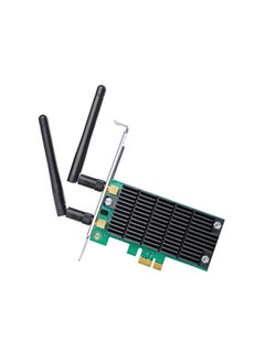 Buy AC1300 Wireless Dual Band PCI Express Adapter Black in UAE