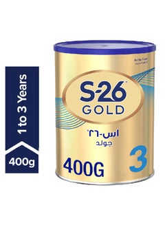 Buy Gold Stage 3 Milk Powder For Toddlers Tin 400grams in UAE