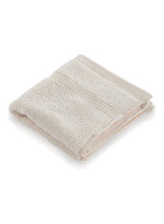 Buy Ritzy Cotton Face Towel White 30 x 30cm in UAE