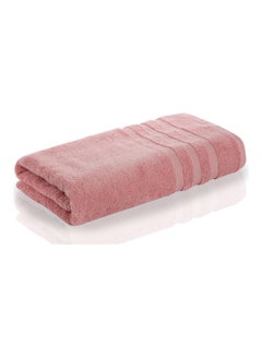 Buy Easy Care Bath Sheet Pink 160 x 80cm in UAE