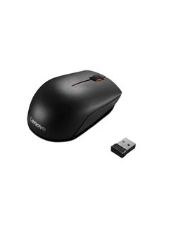 Buy 300 Wireless Compact Mouse - WW Black in Egypt