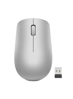 Buy 530 Wireless Mouse With Battery Platinum Grey in Egypt