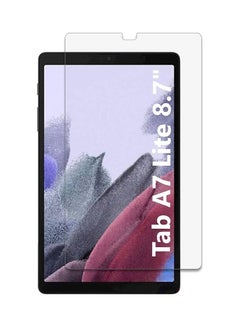 Buy Tempered Glass Screen Protector For Samsung Galaxy Tab A7 Lite 8.7inch Clear in UAE