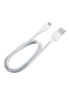 Buy Micro-B Cable-CP70 1m 5VUSB AMOD3.2Micro B Plug5V2A White in Saudi Arabia