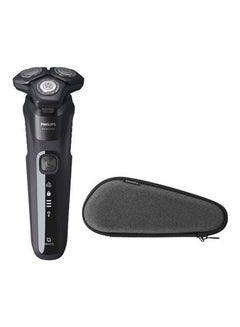 Buy Shaver Series 5000 Wet And Dry Electric Shaver Deep Black 16.2 x 9.2 x 24.5grams in UAE