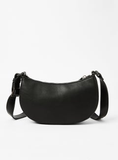 Buy Baguette Leather Bag Black in Saudi Arabia