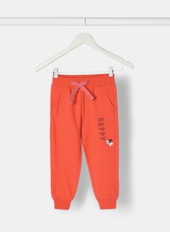 Buy Fashionable Casual Joggers Coral in UAE