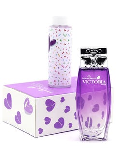 Buy Victoria Perfume Set (EDP 100ml, Body Splash 100ml) in Saudi Arabia