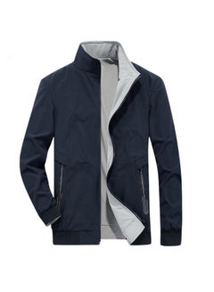 Buy Double-Sided Wearable Jacket Blue/Grey in Saudi Arabia