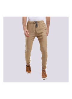 اشتري Casual Plain/Basic   pants Biege في مصر