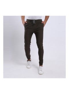 Buy Casual Plain/Basic   pants Olive in Egypt