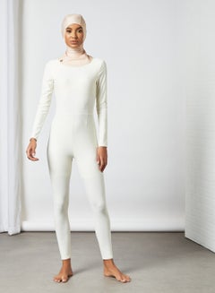 Buy One-Piece Wetsuit White in Saudi Arabia