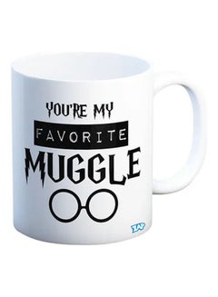 Buy Harry Potter Quote Coffee Mug White/Black in Saudi Arabia