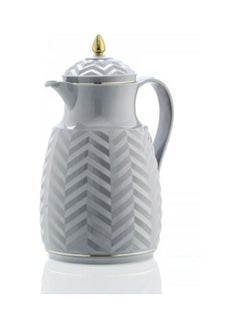 Buy Modern Design Attractive Thermos Grey 17 x 12 x 25cm in Saudi Arabia