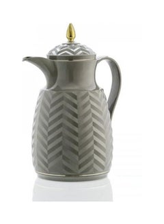 Buy Modern Design Attractive Thermos Grey 17 x 12 x 25cm in Saudi Arabia