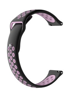 Buy Sport Band For Smartwatch Black/Purple in Saudi Arabia