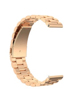 Buy Metal Replacement Band For 20mm Watches Gold in Saudi Arabia