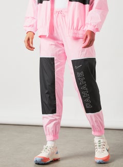 Buy PSG Woven Sweatpants Pink in Saudi Arabia