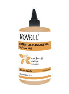 Buy Sweet Vanilla Essential Massage Oil 500ml in UAE