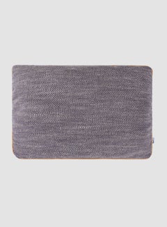 Buy Woven Faux linen Cushion, Unique Luxury Quality Decor Items for the Perfect Stylish Home Dark Brown in Saudi Arabia