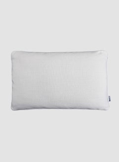 Buy Woven Faux linen Cushion, Unique Luxury Quality Decor Items for the Perfect Stylish Home Pearl White in Saudi Arabia